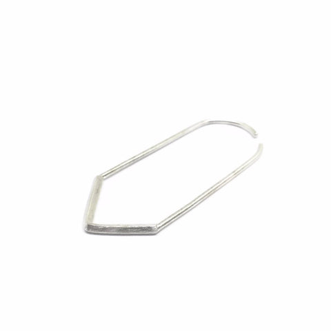 "My little black dress earring" The answer to that piece of jewelry that upgrades your everyday look! The elegant rectangle V shaped ear cuff is like a regular earring, but the secret of it is that you don't need to pierce yourself to wear it.